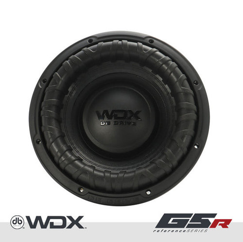 DB Drive WDX10G5R.2 10" 1500W RMS Car Subwoofer - Dual 2 Ohm