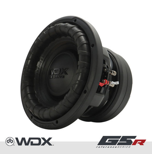 DB Drive WDX10G5R.4 10" 1500W RMS Car Subwoofer - Dual 4 Ohm