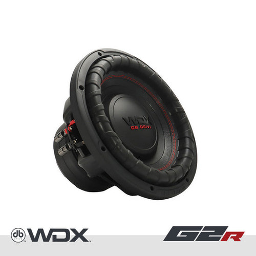 DB Drive WDX12G2R.4 12" 1250W RMS Car Subwoofer - Dual 4 Ohm