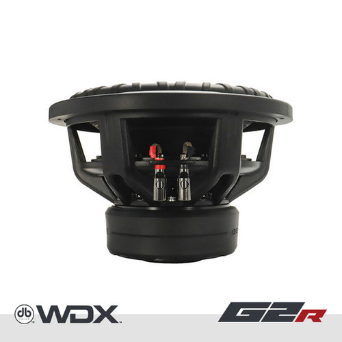 DB Drive WDX12G2R.2 12" 1250W RMS Car Subwoofer - Dual 2 Ohm