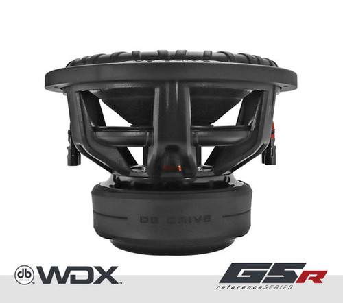 DB Drive WDX12G5R.2 12" 1250W RMS Car Subwoofer - Dual 2 Ohm