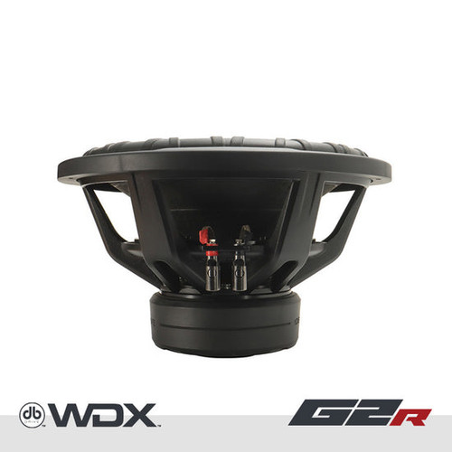 DB Drive WDX15G2R.2 15" 1250W RMS Car Subwoofer - Dual 2 Ohm