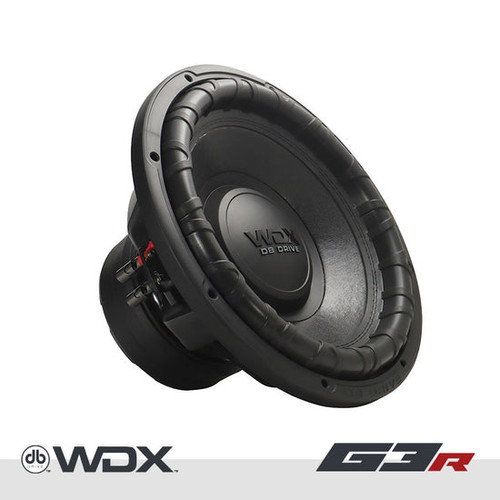 DB Drive WDX15G3R.4 15" 2000W RMS Subwoofer - Dual 4 Ohm