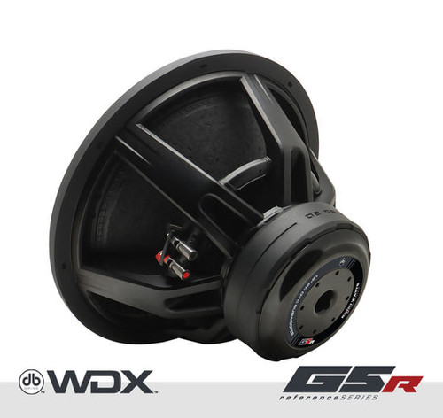 DB Drive WDX18G5R.2 18" 3000W RMS Car Subwoofer - Dual 2 Ohm