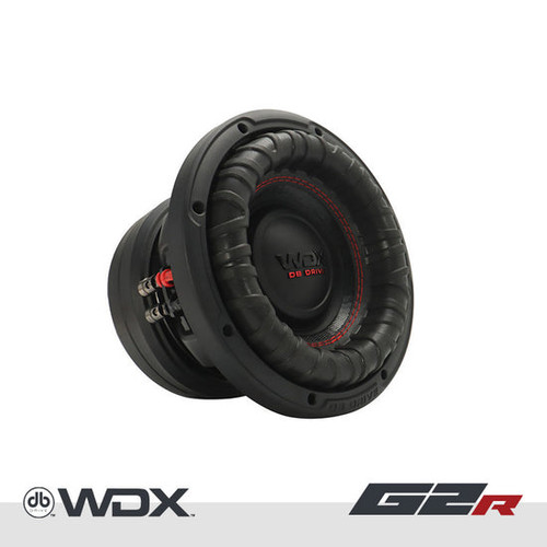 DB Drive WDX8G2R.2 8" 750W RMS Car Subwoofer - Dual 2 Ohm