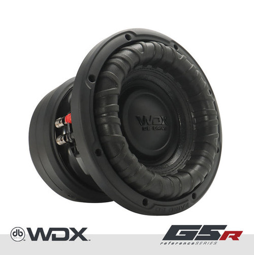 DB Drive WDX8G5R.2 8" 900W RMS Car Subwoofer - Dual 2 Ohm 