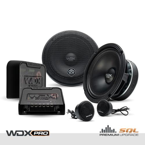 DB Drive WDX P65C WDX PRO 6.5" 250W RMS 2-Way Component System