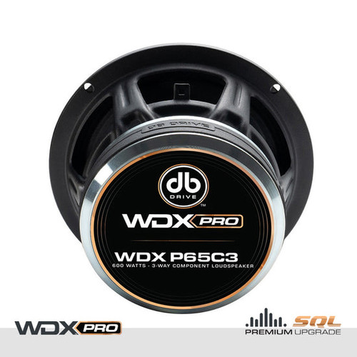 DB Drive WDX P65C3 WDX PRO 6.5" 300W RMS 3-Way Component System