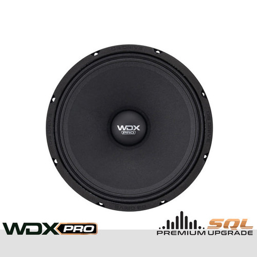 DB Drive WDXPRO9/8NC.4 8" 300W RMS Neo-Charged Pro Audio Midbass Speakers - 4 Ohm (Pair)