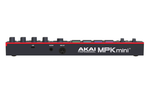 Akai Professional MPK Mini 4B Compact MIDI Controller - Black 