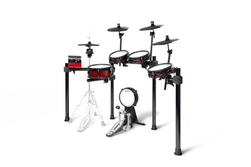 Alesis NITRO ULTIMATE KIT Nine-Piece Electronic Drum Kit with Movable, Stand-Mounted Hi-Hat and Bluetooth