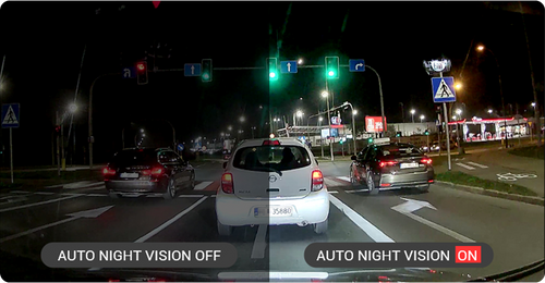 FineVu GX1100 4K 32GB Dash Cam with Built-In GPS, Bluetooth and WiFi