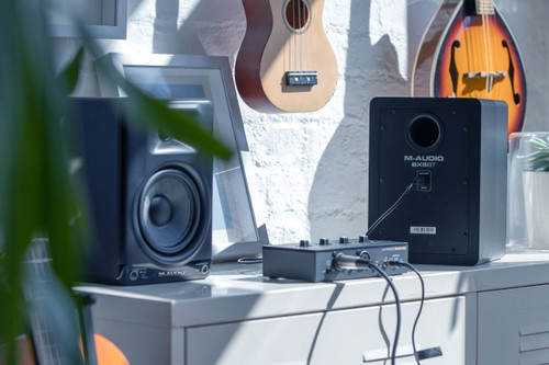 M-Audio BX5 BT 5" DSP-Enhanced Powered Desktop Studio Monitors with Bluetooth - Pair