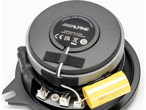 Alpine BassRev BRV-S40 4" 2-Way Coaxial Speakers