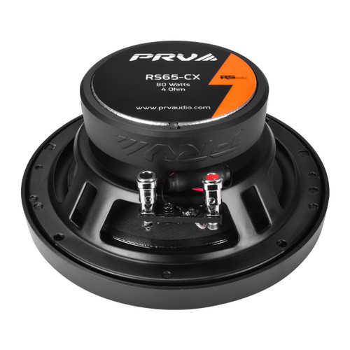 PRV Audio RS65-CX 6.5" 80W RMS 2-Way Coaxial Speakers - 4 Ohm (Pair)