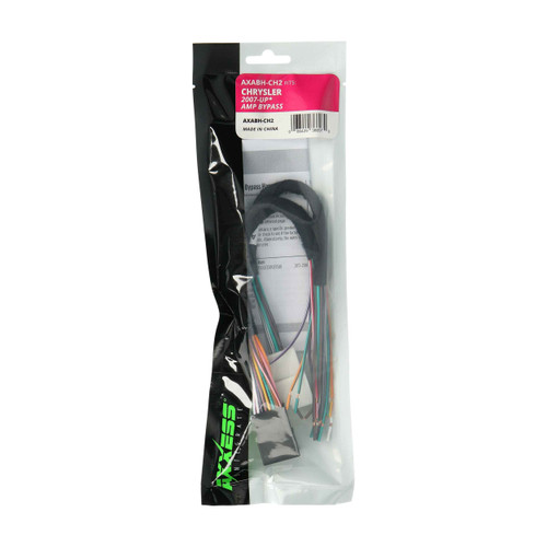 Axxess AXABH-CH2 Amplifier Bypass Harness for Select 2007-2021 Chrysler, Dodge, Jeep and Ram Vehicles