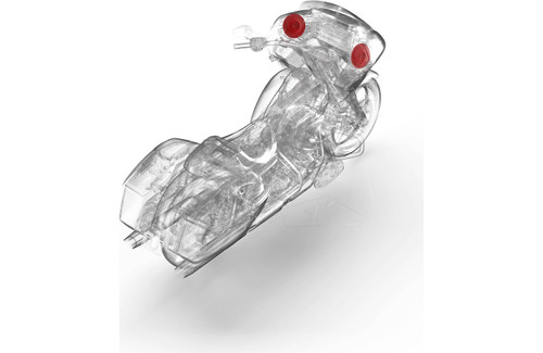 Rockford Fosgate TMS24-65 6.5" Full-Range Speakers for Select 2024-Up Harley-Davidson Motorcycles