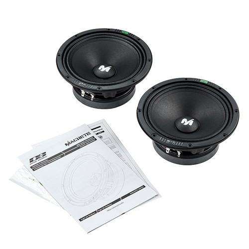 Deaf Bonce Fight 60 6.5" 100W RMS Mid-Range Speakers (Pair)
