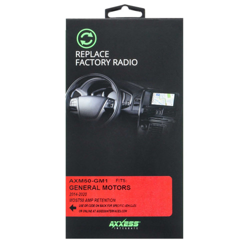 Axxess AXM50-GM1 Most50 Amplifier Retention Interface for Select 2014-2021 GM Vehicles