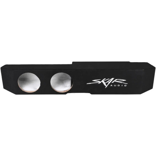 Skar Audio Dual 8" Ported Subwoofer Enclosure for 2019-Up Chevy Silverado & GMC Sierra Double Cab