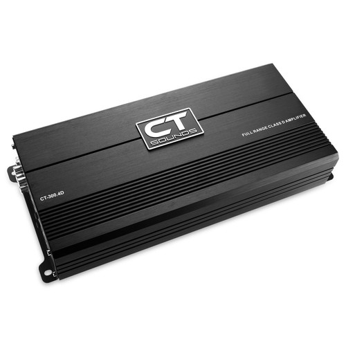 CT Sounds CT-300.4D 4-Channel Car Audio Amplifier - 450W RMS x 4