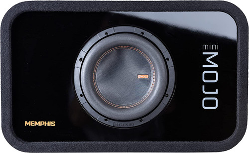 Memphis Audio MJME8S1V2 Mojo Single 8" 900W RMS Loaded Enclosure