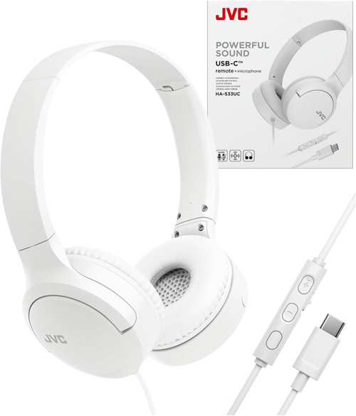 JVC HA-S33UC USB-C Wired Headphones