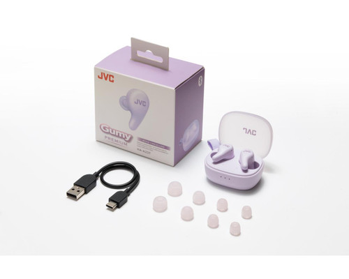 JVC HA-A23T Gumy Wireless Noise Cancelling Earbuds