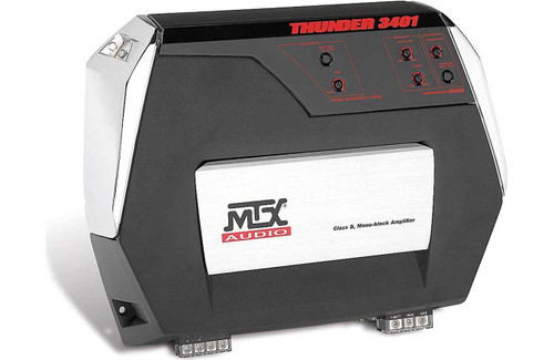 MTX Thunder3401 200W RMS Monoblock Subwoofer Amplifier