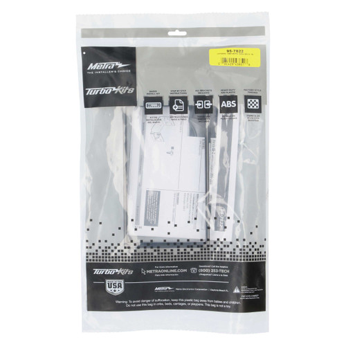 Metra 95-7822 Double-DIN Dash Kit for Select 2011-2016 Honda CR-Z (with Navigation)