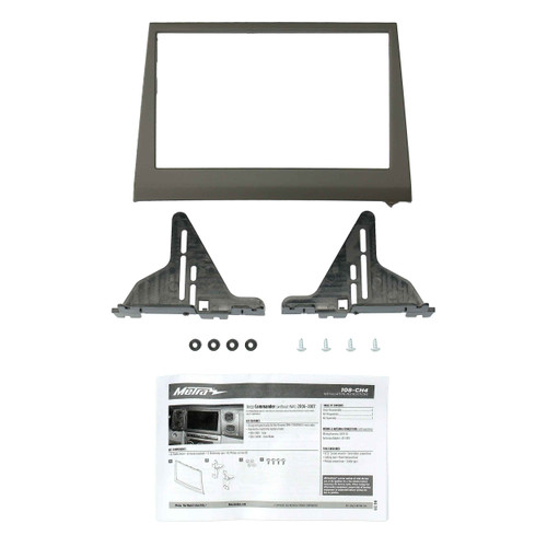 Metra 108-CH4DK Dash Kit for Select 2006-2007 Jeep Commander Vehicles - Black