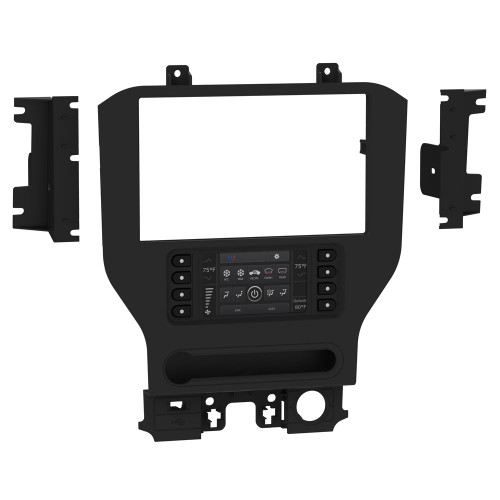 Metra 108-FD6CH Dash Kit for Select 2015-Up Ford Mustang Vehicles - Matte Black