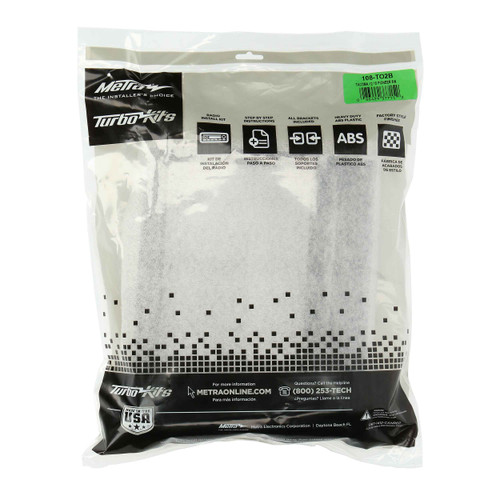 Metra 108-TO2B Dash Kit for Select 2012-2015 Toyota Tacoma Vehicles - Matte Black