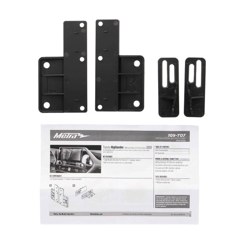 Metra 109-TO7 Dash Kit for Select 2020-Up Toyota Highlander Vehicles