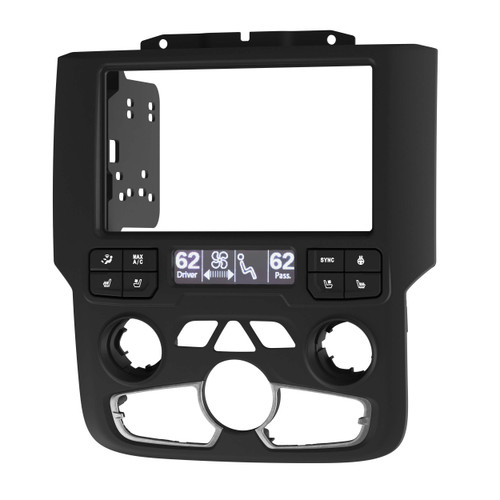 Metra 95-6558B Double-DIN Dash Kit for Select 2013-2022 Ram Vehicles