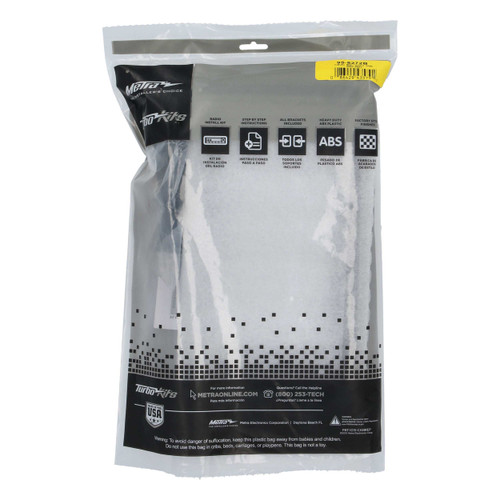 Metra 95-8272B Double-DIN Dash Kit for Select 2022-Up Subaru BRZ and Toyota GR86 Vehicles