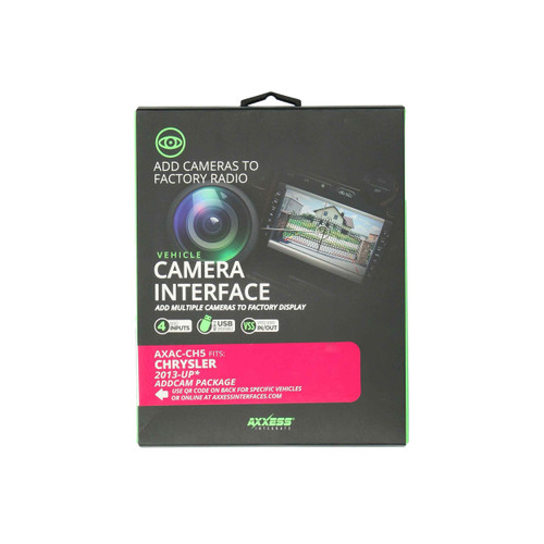 Axxess AXAC-CH5 Camera Data Interface with Pre-Wired Harness for Select 2013-2023 Chrysler Vehicles