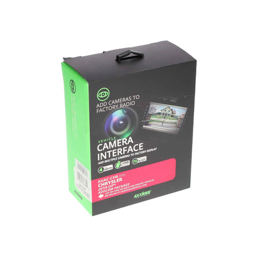 Axxess AXAC-CH6 Camera Data Interface with Pre-Wired Harness for Select 2014-2020 Jeep/Ram Vehicles