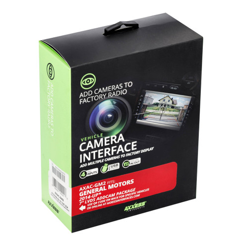 Axxess AXAC-GM2 Camera Data Interface with Pre-Wired Harness for Select 2014-2020 GM Vehicles