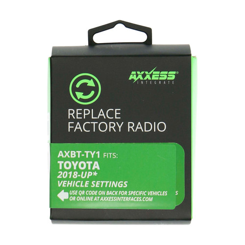 Axxess AXBT-TY1 Data Interface for Select 2018-2024 Non-Amplified Toyota Vehicles