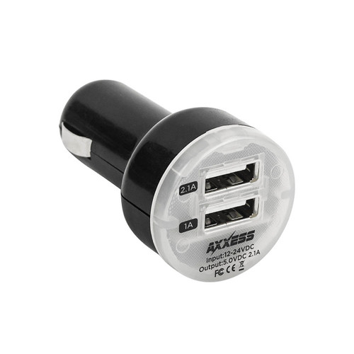 Axxess AXCLA-2USB Dual USB Compact Device Charger