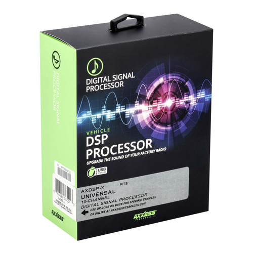 Axxess AXDSP-X Digital Signal Processor with Chime Control and Digital Amp Turn-On Capability