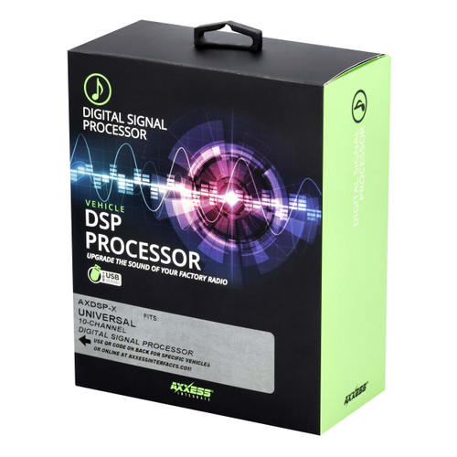 Axxess AXDSP-X Digital Signal Processor with Chime Control and Digital Amp Turn-On Capability