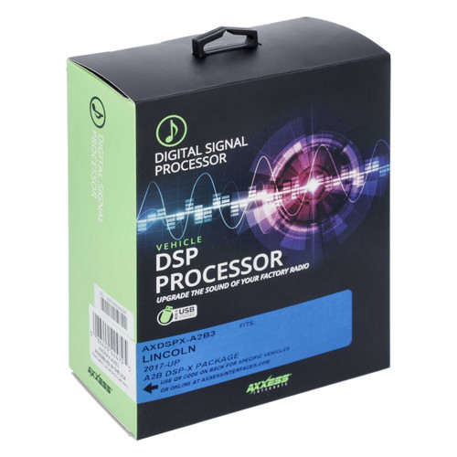 Axxess AXDSPX-A2B3 A2B/DSP Data Interface for Select 2018-Up Lincoln Vehicles with Revel Amp