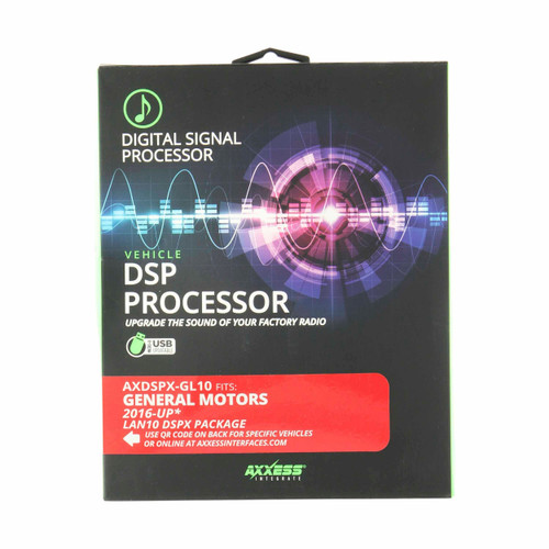 Axxess AXDSPX-GL10 DSP Data Interface with Pre-Wired Harness for Select 2016-2019 GM Vehicles