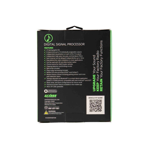 Axxess AXDSPX-GL44 DSP Data Interface with Pre-Wired Harness for Select 2010-2017 GM Vehicles