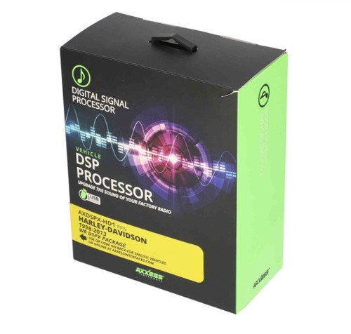Axxess AXDSPX-HD1 DSP Package with Waterproof Resistant Enclosure for Select 1998-2013 Harley-Davidson Motorcycles
