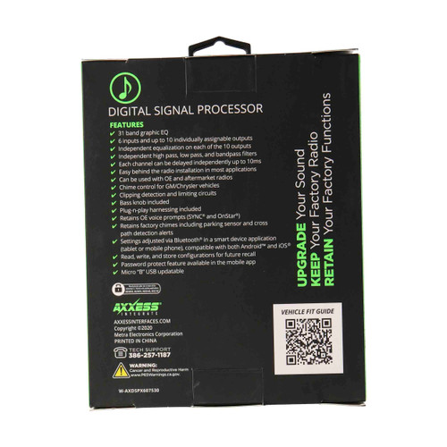 Axxess AXDSPX-HK4 DSP Data Interface with Amplifier Bypass Harness for Select 2013-2024 Hyundai/Kia Vehicles