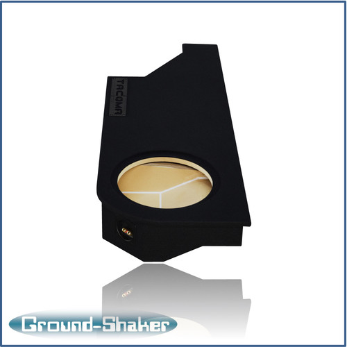 Ground Shaker TOYTC112B Single 12" Sealed Subwoofer Box for 2024 Toyota Tacoma Double-Cab