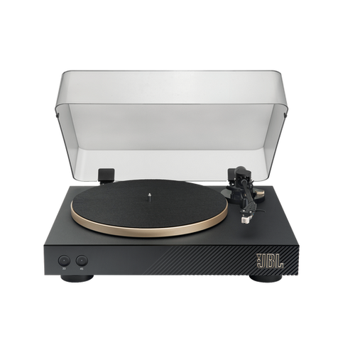 Open Box - JBL Spinner Bluetooth Turntable – Gold 